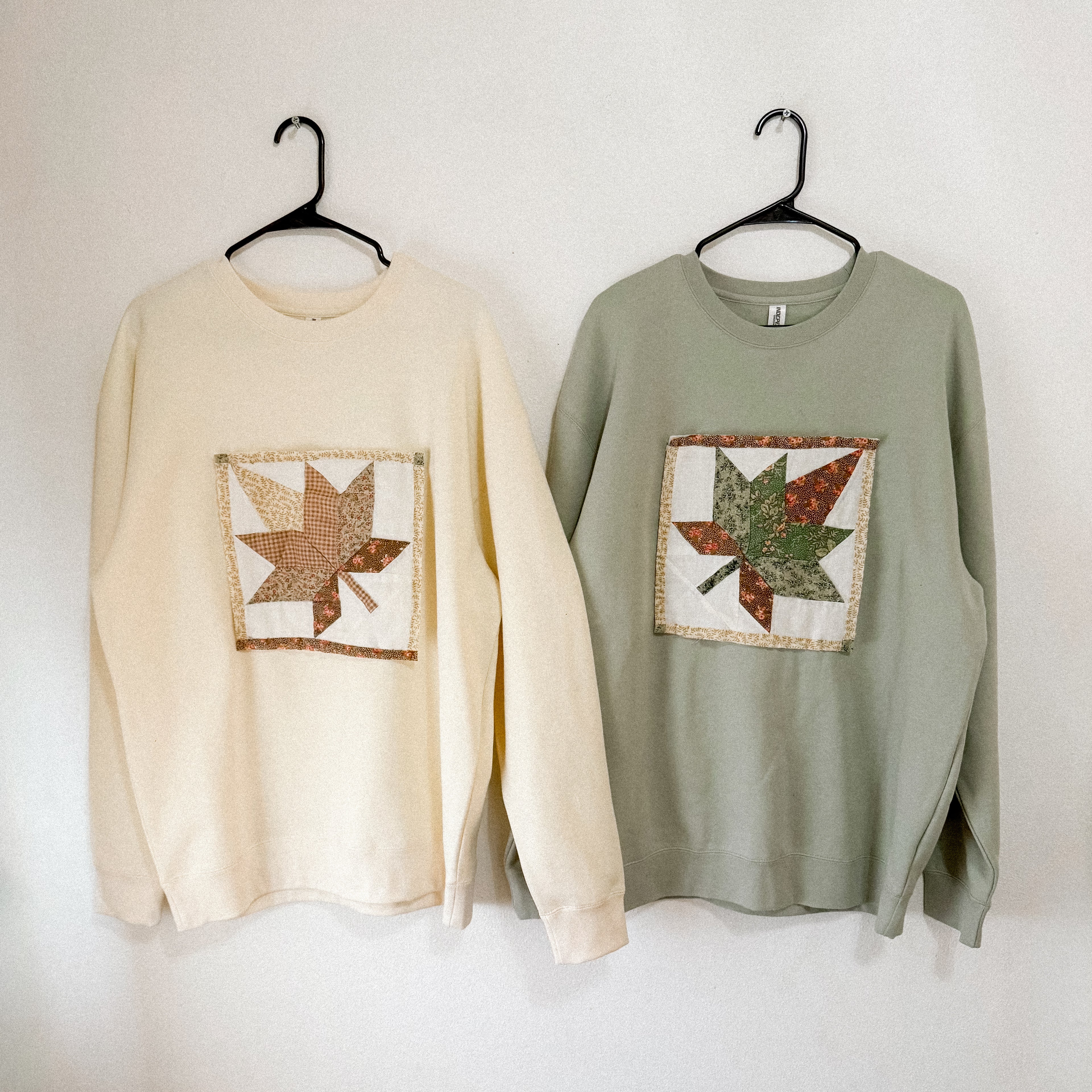 Quilted leaf crew 🍁
